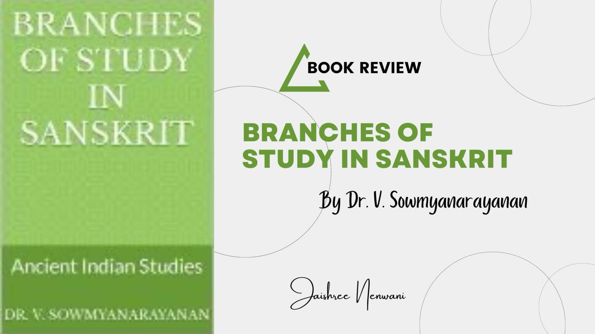 Branches of Study in Sanskrit