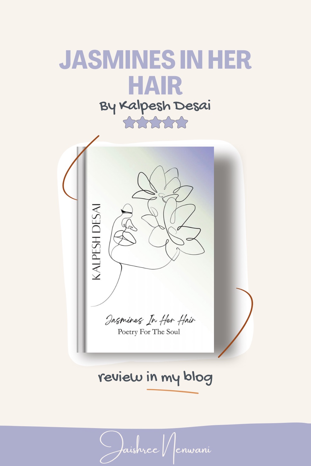 Jasmines in her hair by Kalpesh Desai book review 