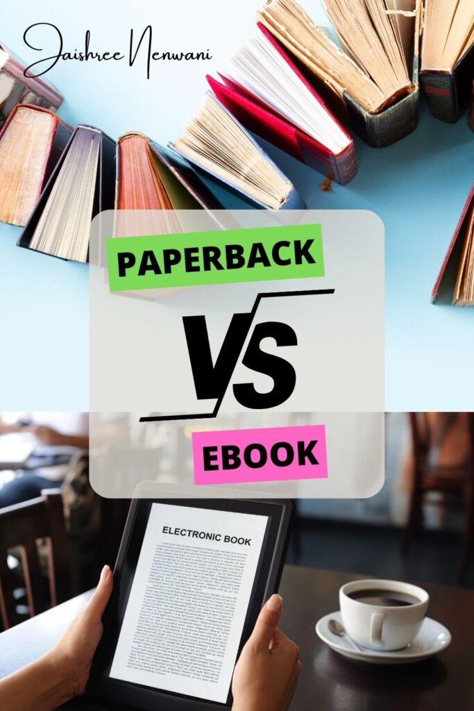 Paperback vs ebook 