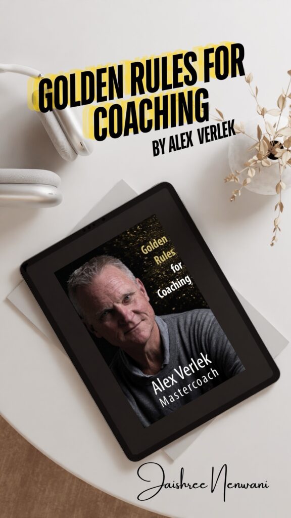 Book review- Golden rules for coaching by Alex Verlekj