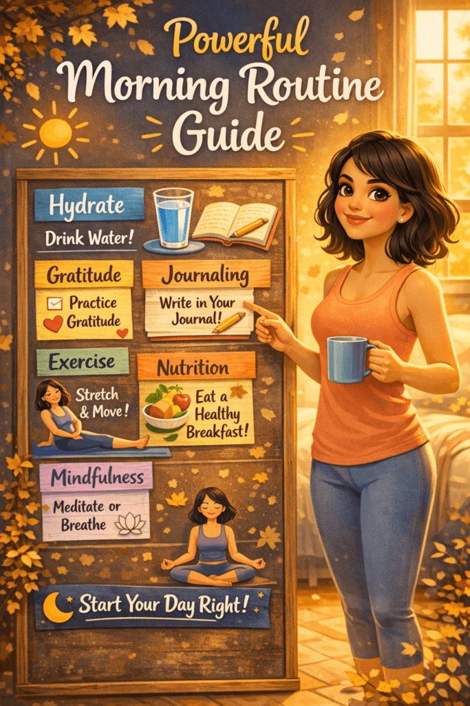 Morning routine guide 